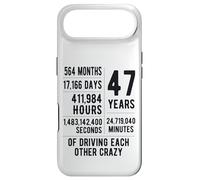 47 Years Married Funny 47th Wedding Anniversary Case for iPhone Air