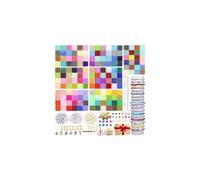 47000pcs 3mm Glass Seed Beads for Jewelry Making, 168 Colors Small Beads for Bracelet Making Kit, Glass Beads for Bracelet with Alphabet Beads Evil