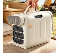 4700BTU Air Conditioner, Portable Camping AC Unit with Cooling & Heating and Dehumidifier, 3 Fan Speeds Touch+Remote Control Mini Air Cooler for Tent, RV, Camper, Small Room Cooling & Heating