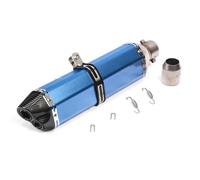 470MM Universal Slip On Motorcycle Exhaust Pipe Muffler No DB Killer 51MM Escape Moto For Kawasaki ZX6R ZX 6R