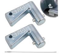47401 Ignition Switch Key, 701 Isolator Plant Key Compatible with JCB/Terex Mini Excavators Backhoe Loaders Dump Trucks Telehandler Forklifts Digger Battery Isolator Disconnect Keys with Keyring