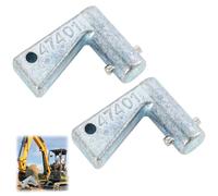 47401 Ignition Switch Key, JCB Key and Isolator Key Compatible with JCB Mini Excavators, Dumpers, Telehandlers and Forklifts, 701 Isolator Plant Key, Metal Digger Key for Construction Machinery