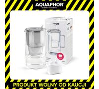 4744131012148 Dzbanek filtrujący Aquaphor szklany Glass poj. 2,5l + wkład Maxfor