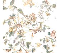 Galerie Flora Cream Summer Bouquet Wallpaper