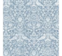 Galerie Heritage Floral Blue Wallpaper 47623, Blue