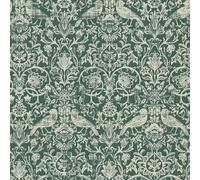 Galerie Heritage Floral Green Wallpaper 47624, Green