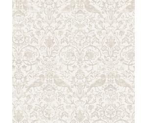 47625 - Heritage Floral Birds grey Galerie Wallpaper