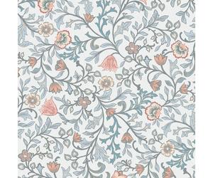 47627 - Heritage Trailing Florals blue Galerie Wallpaper