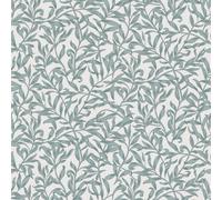 Galerie Heritage Grey Green Vintage Leaf Wallpaper Roll