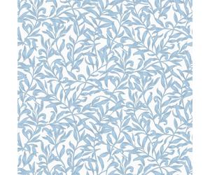 47642 - Heritage Vintage Leaf blue Galerie Wallpaper