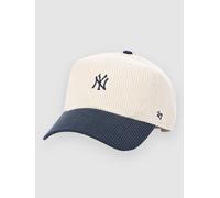 47 Mlb Cord Base Runner New York Yankees Cap Beige
