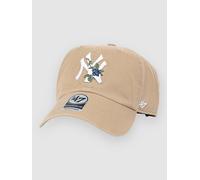 47Brand MLB NY Yankees Thorn '47 Clean Up Cap khaki Uni