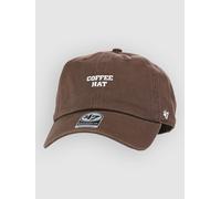 '47 Brand Adjustable Clean Up Cap - Slogan Phrase Coffee Hat Coffee Cap