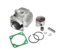 47CC 40-6 Engine Cylinder Head With Piston Pin Full Kit For 2 Stroke Mini Dirt Bike ATV Quad Pocket Bike