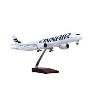 47CM 1 142 Scale For Europe FINNAIR Diecast Resin Airplane A350 Collection Display Gifts Decoration For Collection Gifts(NO lights)