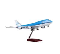 47CM 1/157 For B747 KLM Model With Light & Wheels Diecast 747 Resin Plane For Room Collection For Collection Gifts(No light)