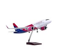 47CM 1/80 For A320 NEO Wizz Air Landing Gear Diecast Resin Plane Model Collection Display For Collection Gifts(No light)
