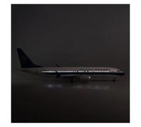 47CM 1/85 For 737MAX B737 Aircraft Southern W Light And Wheel Diecast Resin Plane Model Toy For Collection Gifts(With light)