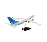 47cm 1:85 For B737 Diecast Resin Airplane Model Aviation Enthusiasts Display Decorations Miniature Hobby Playset(Without lights)