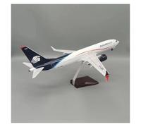 47CM 1:85 Scale For B737 Mexico With Base Landing Gears Resin Plane Model For Collection For Collection Gifts(With light)