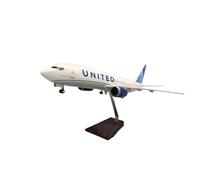 47CM For 737Max Airlines Die-Cast Collectible Miniature Aircraft Model Metal Toy(With light)