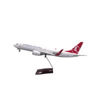 47cm For B737 Türkiye Airlines Airplane Die-Cast Resin Aircraft Model Series(Without light)