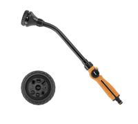 47Cm Multi-Function Garden Watering Lance - 8 Spray Modes, Cork Line