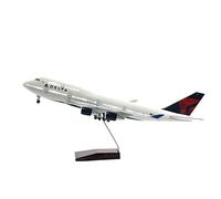 47cm Talon For Boeing B747 Airplane Model 1 160 Scale Die-cast Resin Light Wheel Gift Collection Hobby Playgame Kit(Delta With light)