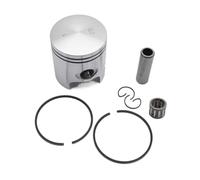 47mm 40mm 70cc Piston Rings Set With 12mm 10mm Pin Bearing Compatible With 1PE40QMB Engine Scooter ATV Moped Big Bore Kit Parts For Small Engine Applications(40mm piston 12mm pin)
