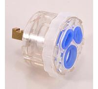 47mm Tap Cartridge, Ceramic Disc Cartridge Replacement Single Lever Cartridge Water Mixer Tap Inner Control Kitchen Faucet Valve