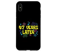 47th Birthday 47 Years Later 47 Years Old Bday Case for iPhone XS Max