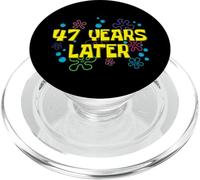 47th Birthday 47 Years Later 47 Years Old Bday PopSockets PopGrip for MagSafe