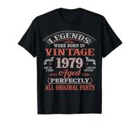 47th Birthday Gift Legend Born in 1979 47 for Years Old T-Shirt