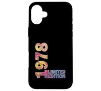 47th Birthday Gift women hued born 1978 turning 47 Year Old Case for iPhone 16 Plus
