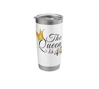 47th Birthday Party The Queen is 47 Gift Ideas for Her Stainless Steel Insulated Tumbler