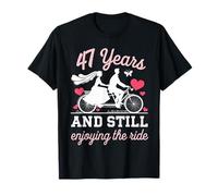 47th Wedding Anniversary 47 Years and Still Enjoy The Ride T-Shirt