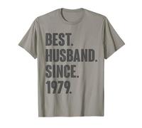 47th Wedding Anniversary for Him - Best Husband Since 1979 T-Shirt