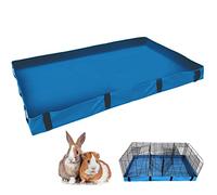 47x24 Guinea Pig Cage Liners, Waterproof Guinea Pig Durable Tarp Bottom for Grids Habitat Small Animal Cage Bottom for Hamster Rabbit Ferret