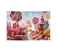 47x71in Banner Wall Hanging Backdrop Banner Large Party Banner Sign Sweet Candy Backdrop Poster Party Backdrops For New Year Graduation Wedding Birthday Party Decor