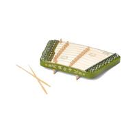 48 * 35 * 29CM Portable Dulcimer, Thickness 6.5CM, Weight 1.6KG, Suitable for Practice/Beginners,dark green