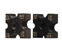 48 44 2872 Cutting Die Set, Threaded Rod Cutter, 1/4 Inch 3/8 Inch 1/2 Inch Replacement Dies, Compatible with M18 Brushless Threaded Rod Cutter 2872-20 and 2872-21, Metal Const