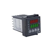 48 * 48mm 600 800 Degree Input K J PT100 0-10V 4-20mA PID Output SSR Relay 110V-220V 24V 380V Thermostat Temperature Controller 1Pcs(1Alarm and 0-10V PID,110-220V Multiple IP)