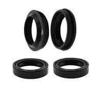 48 58 Motorcycle Part Front Fork Damper Oil Seal and dust seal Fit For SX250 640 Adventure For White Power WP 48mm Motocross Replacement parts(Oil and dust seals)