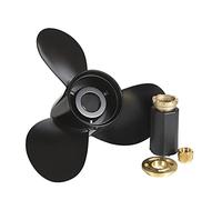 48-77342A45 Upgrade Aluminum Propeller 13 3/4 x 15 Pitch for Mercury Outboard Engine 60-125HP, 15 Spline Tooth, RH (Hub Kits Included)