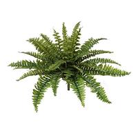 48" Artificial Boston Fern Plant with 48 Lifelike Green Silk Fronds - UV Resistant Faux Greenery for Indoor & Outdoor Use | Perfect for Home, Patio, Garden, Office Decor