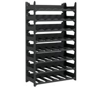 Vidaxl Wine Rack For 48 Bottles Pp Stackable