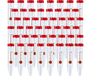 48 Count Portable Transportable Sharps Container Travel Small Sharps Container with Locking Mechanism Syringe Needle Disposable Single Use Container, 6.5 x 1.38 Inch