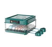 48 Egg Incubator for Egg Hatching with Drawer Design Automatic Water Refill Temp Control Ionic Humidifier Smart Digital Hatcher for Chicken Duck Quail Eggs Home Poultry Farm Breeding New Model