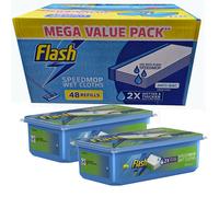 48 Flash Speed Mop Wet Floor Cloth Wipes (2 packs)