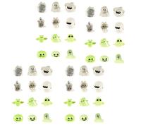 48 Glowing Miniature Ornaments for Festival Dollhouse Scene Decors